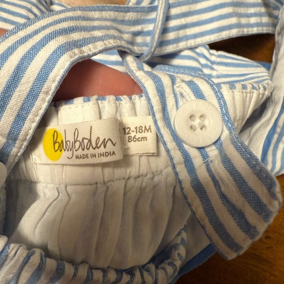 Baby boden bunny shortalls 12-18m - Picture 4 of 4